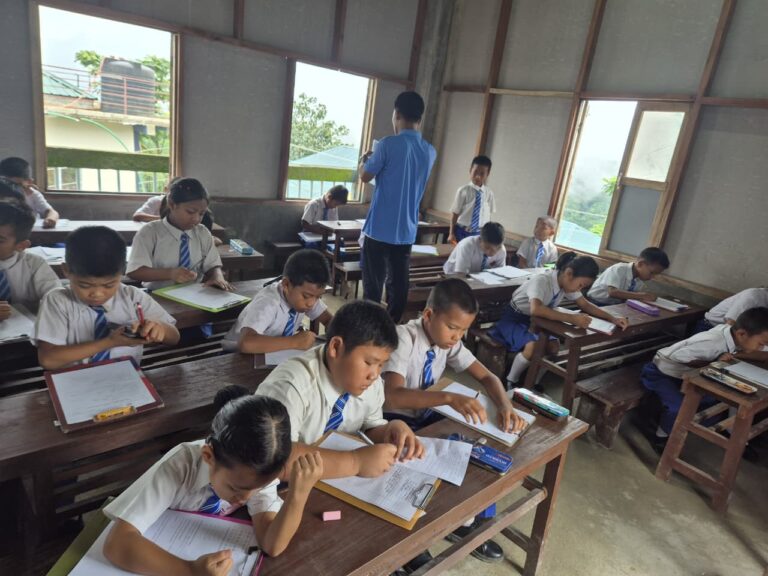 First Term Exams at SES Sakawrdai